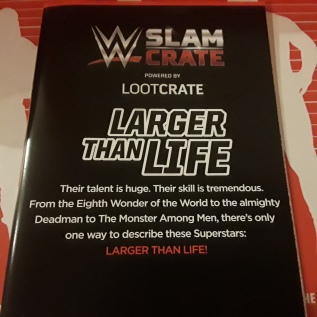 WWE Slame Crate 8